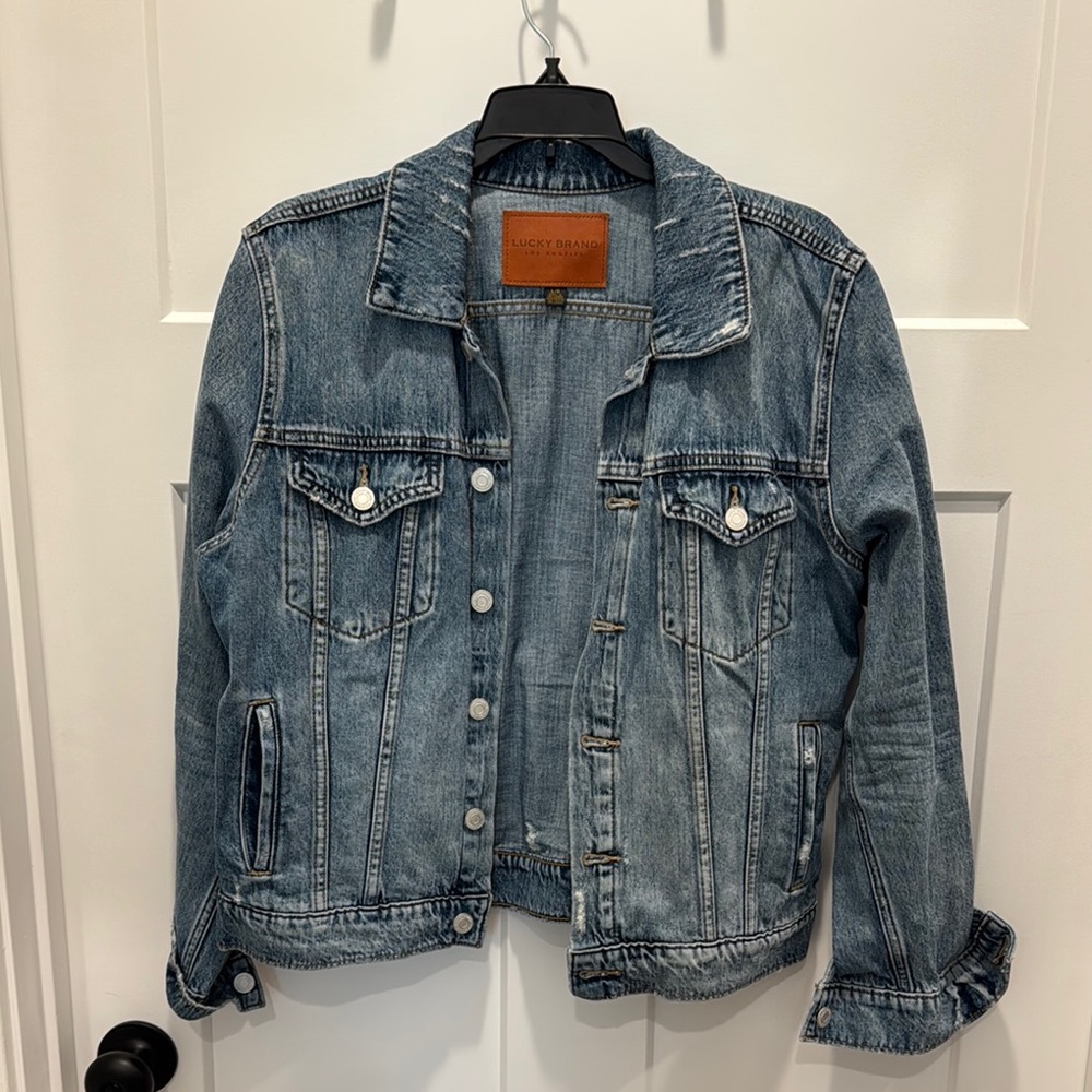 Lucky Brand Denim Jean Jacket Size L